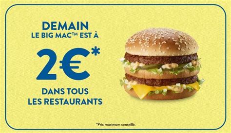 promo mcdo en ce moment.